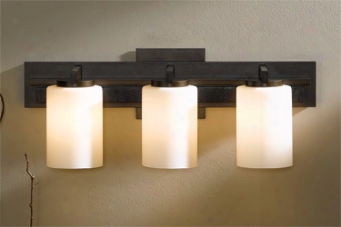 Hjbbardton Forge Ondrian 3-light Sconce - Energy Star