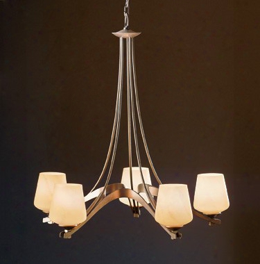 Hubbardton Forge Ribbon 5-light Chandelier