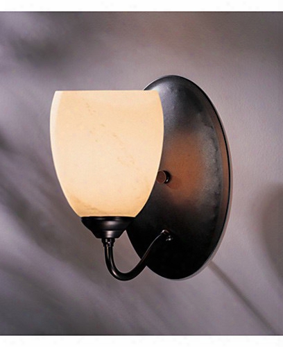 Hubbardton Forge Simple Lines Halogen 1-light Sconce With Oval Back