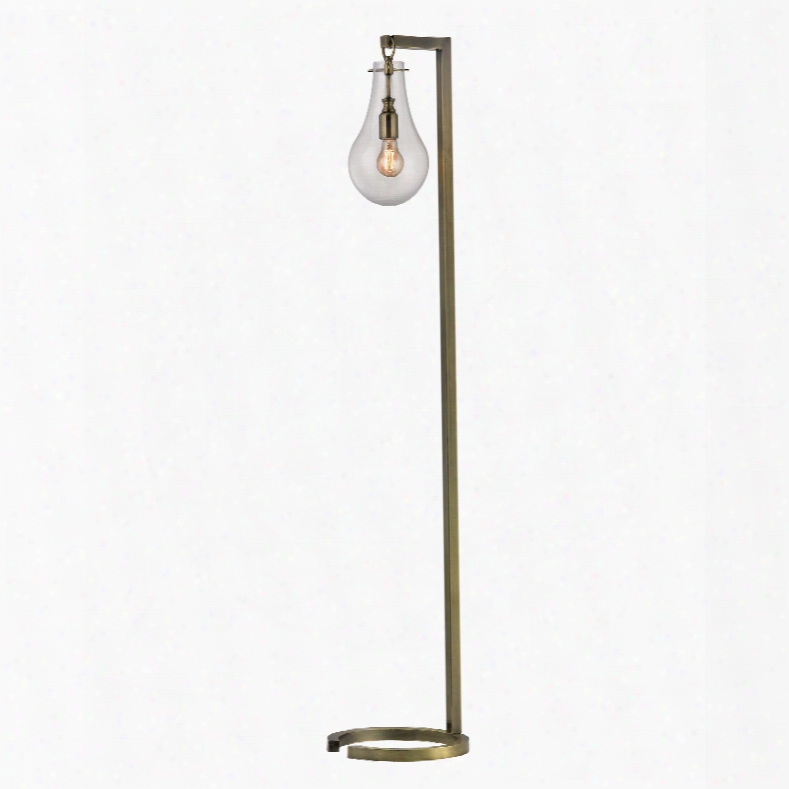 Dimond Lighting Antique Brass 1-light Floor Lamp