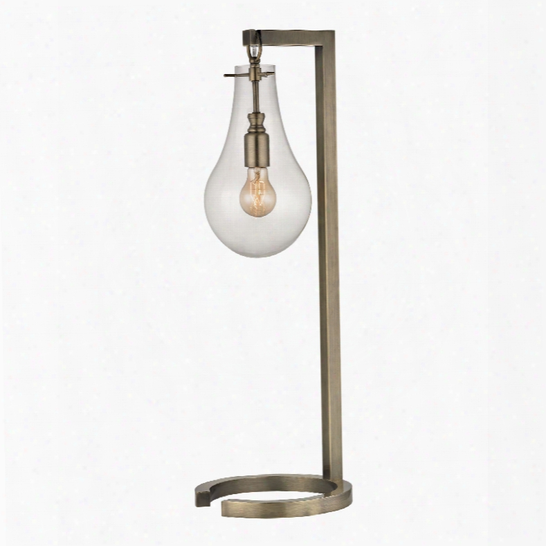 Dimond Lighting Antique Brass 1-light Table Lamp