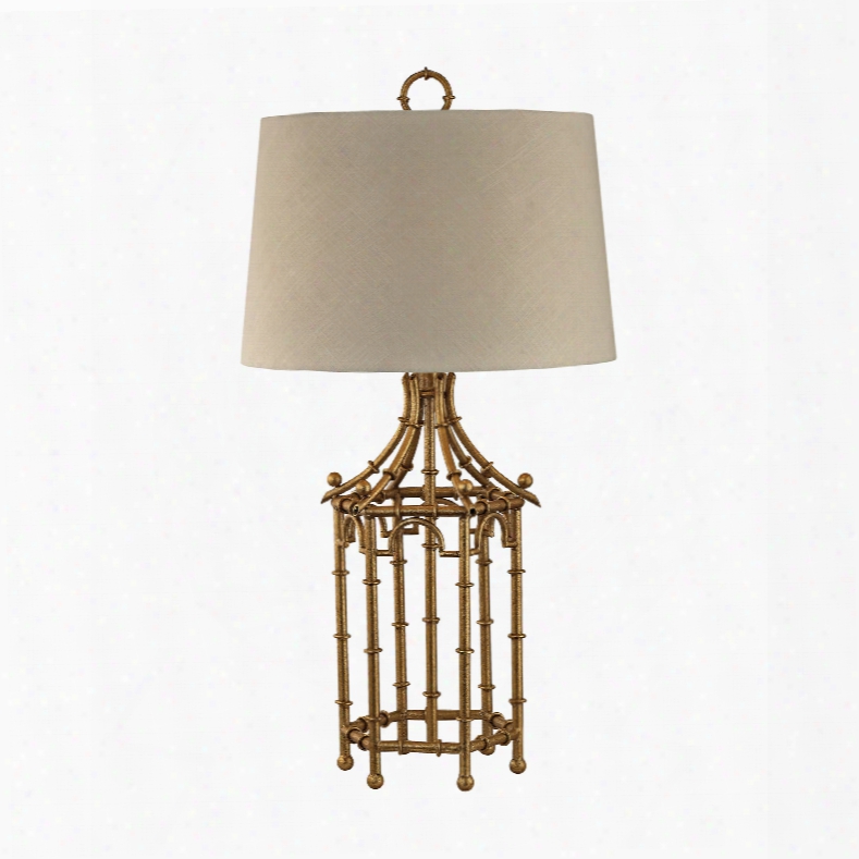 Dimond Lighting Bamboo Birdcage 1-light Table Lamp