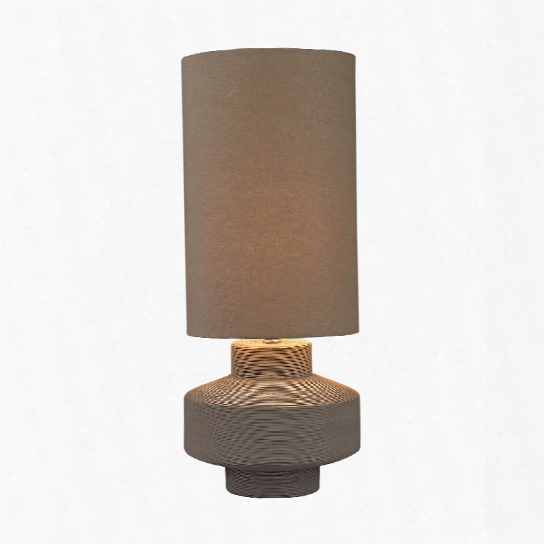 Dimond Lighting Geometric Brutalist 1-light Table Lamp