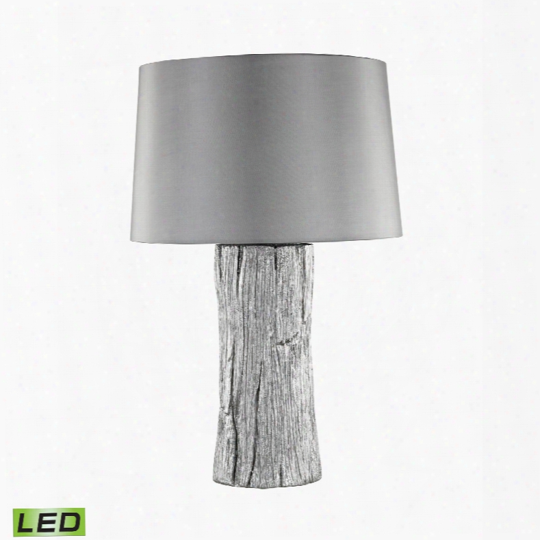 Dimond Lighting Kanamota 1-light Outdoor Table Lamp In Silver