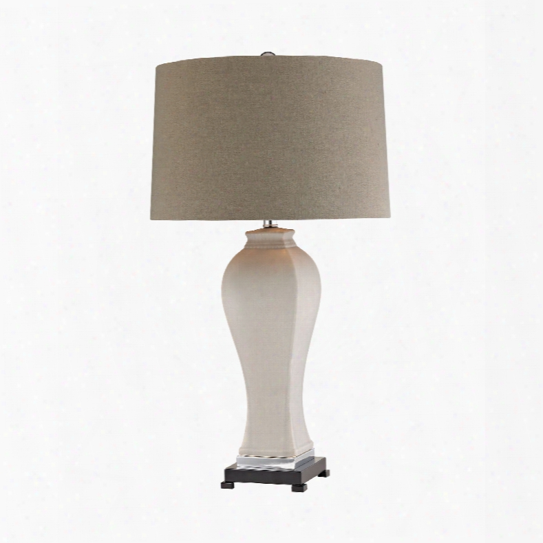 Dimond Lighting Matte Grey 1-light Table Lamp