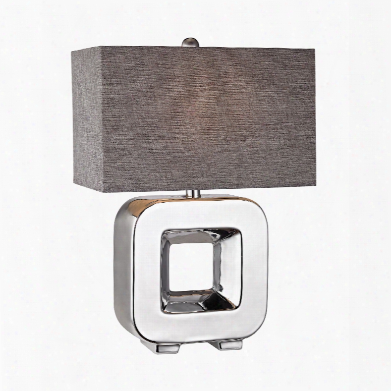Dimond Lighting Open Cube 1-light Chrome Plating Table Lamp