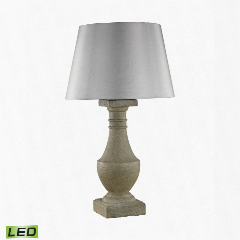 Dimond Lighting Saint Emilion 1-light Outdoor Table Lamp In Concrete