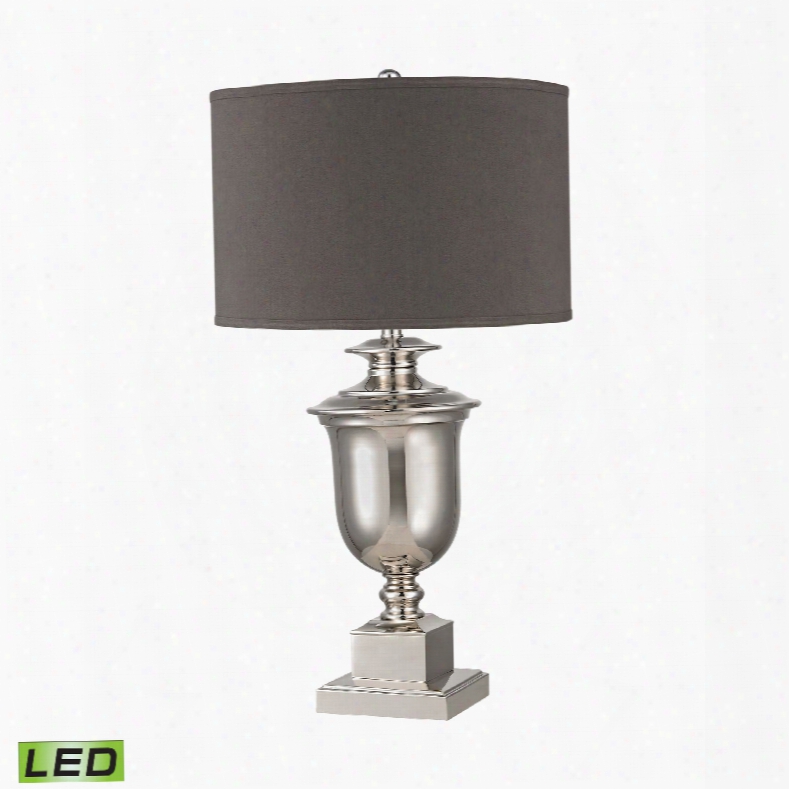 Dimond Light Ing Spun Metal Table Lamp