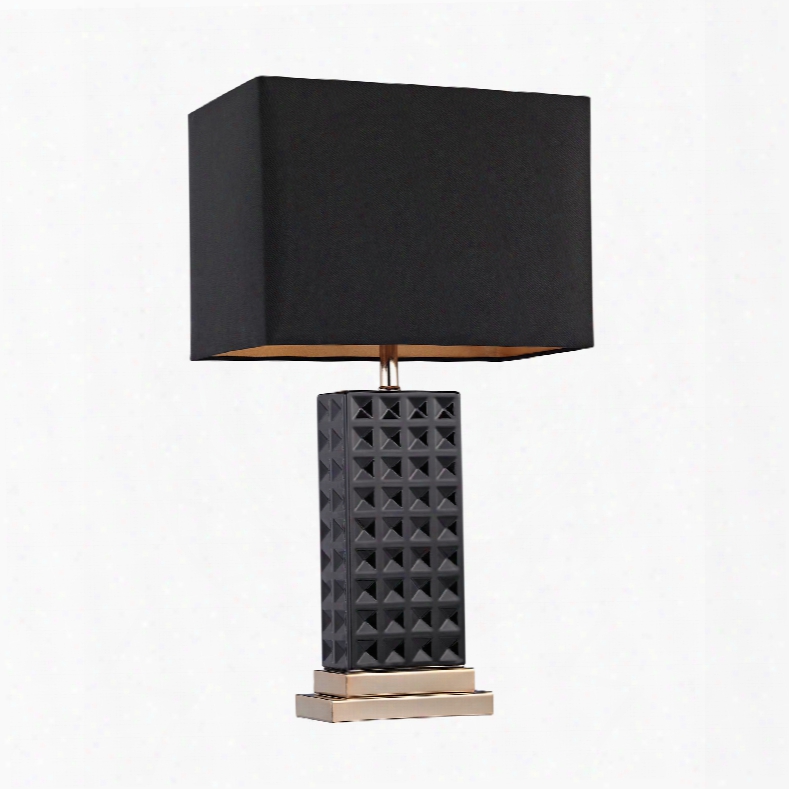 Dimond Lighting Studlamp 1-light Table Lamp In Black And Gold