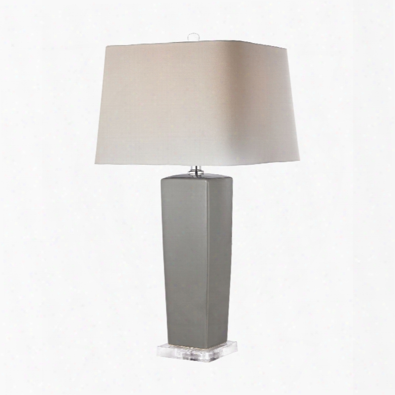 Dimond Lighting Tapered Grey 1-light Table Lamp