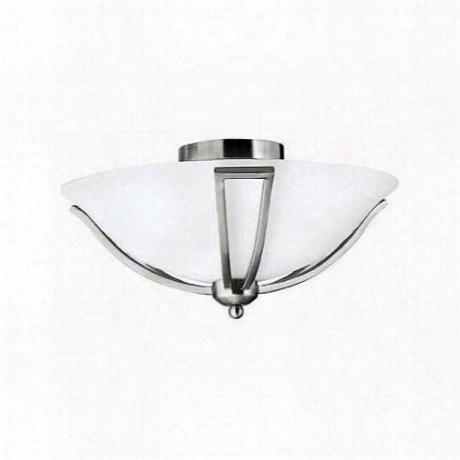 Hinkley Lighting Bolla Semi 2-light Flush Mount