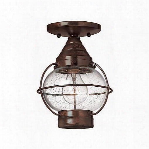 Hinkley Lighting Cape Cod Flush Mount Outdoor Lantern