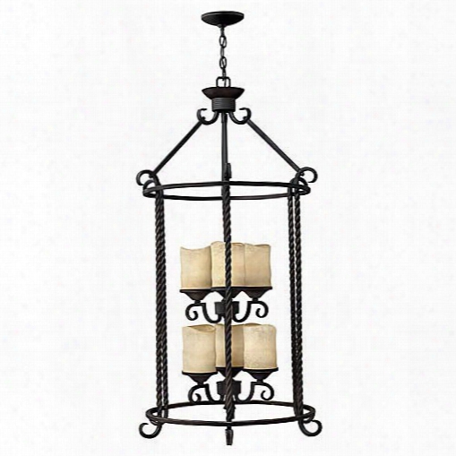 Hinkley Lighting Casa Hanging 6-light Foyer Lantern