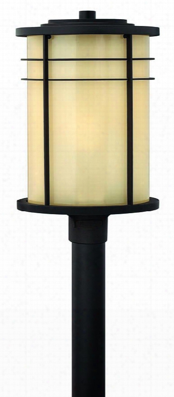 Hinkley Lighting Ledgewood Medium Post Outdoor Lantern