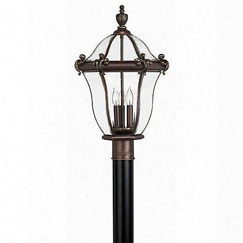 Hinkley Lighting San Clemente Large Post Outdoor Lantern