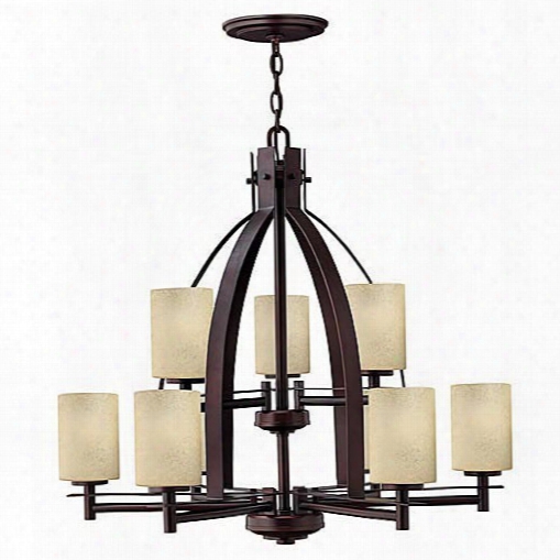 Hinkley Lighting Stowe 2 Tier 9-light Chandelier