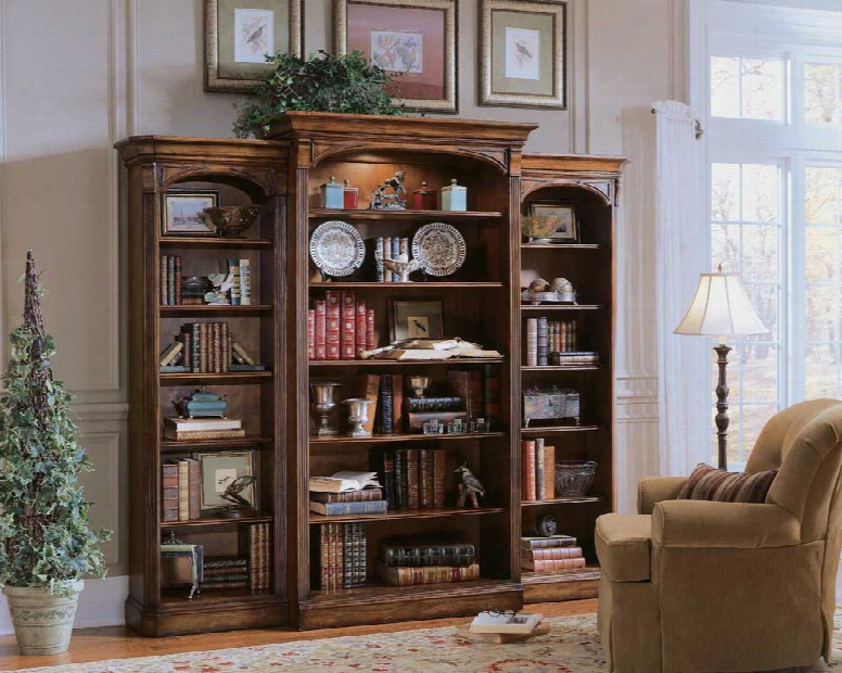 Hooker Brookhaven Open Bookcase