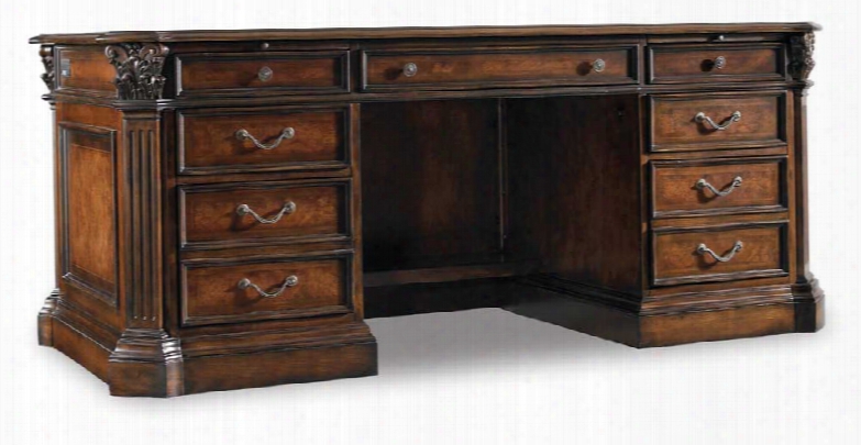 Hooker European Renaissance Executive Desk