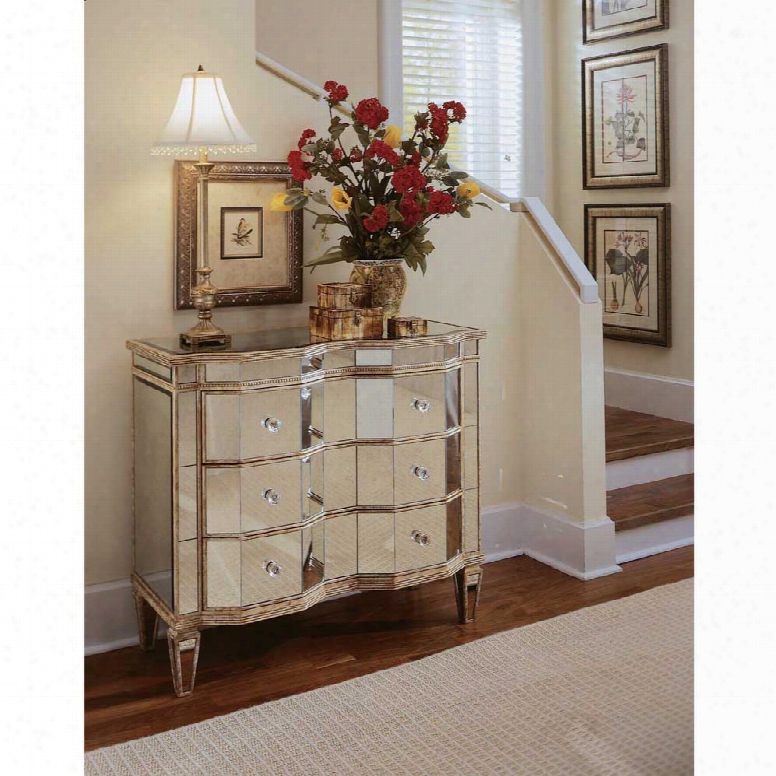 Hooker Mirrored Hall Chest
