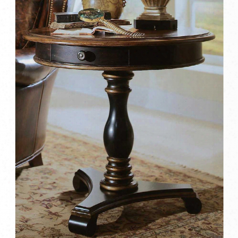 Hooker Preston Ridge Pedestal Accent Table