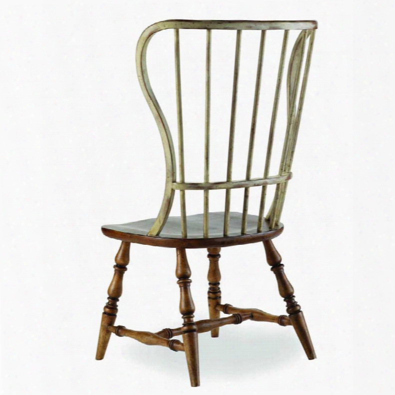Hooker Sanctuary Drift Spindle Back Side Chair - Set Of 2