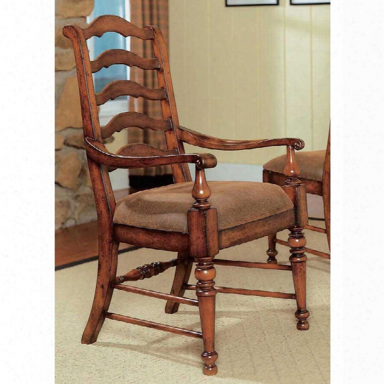 Hooker Waverly Place Ladderback Arm Chair - Set Of 2