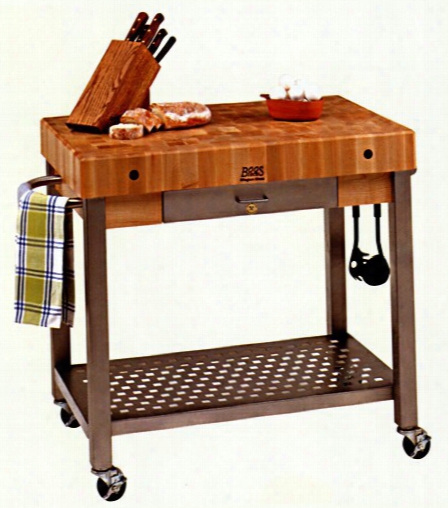 John Boos Cucina Technica 30 In. By 24 In. Utility Cart