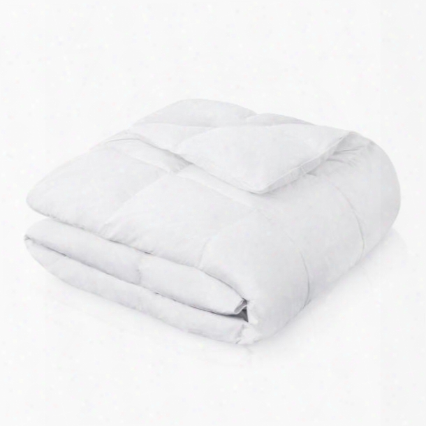 Malouf Woven Downblend California King Size Comforter In White