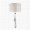 Dimond Lighting Crystal Batton 1-Light Table Lamp in Chrome