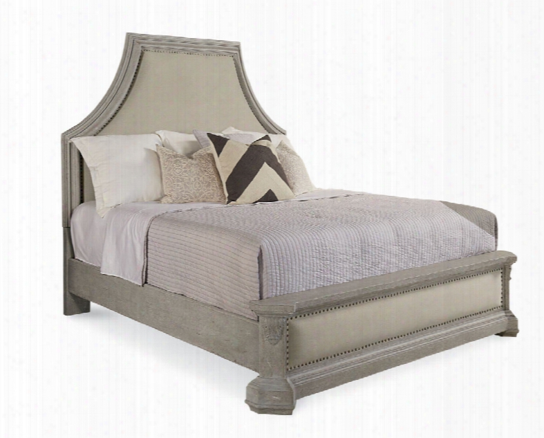 Art Furniture Arch Salvage Bryce Queen Upholstered Bed In Mist