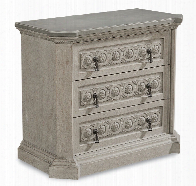 Art Furniture Arch Salvage Gabriel Bedside Chest In Mist