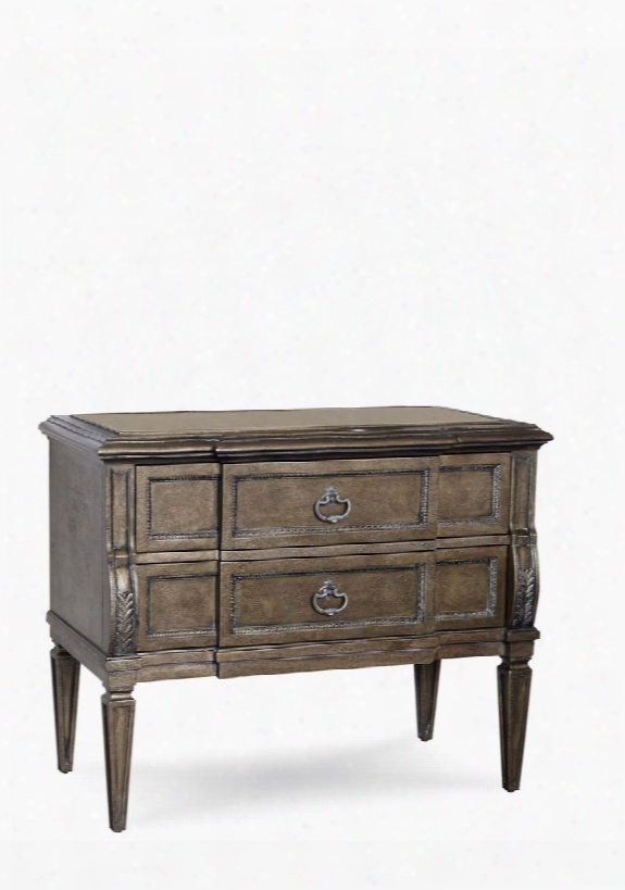 Art Furniture Continental Nightstand In Brass