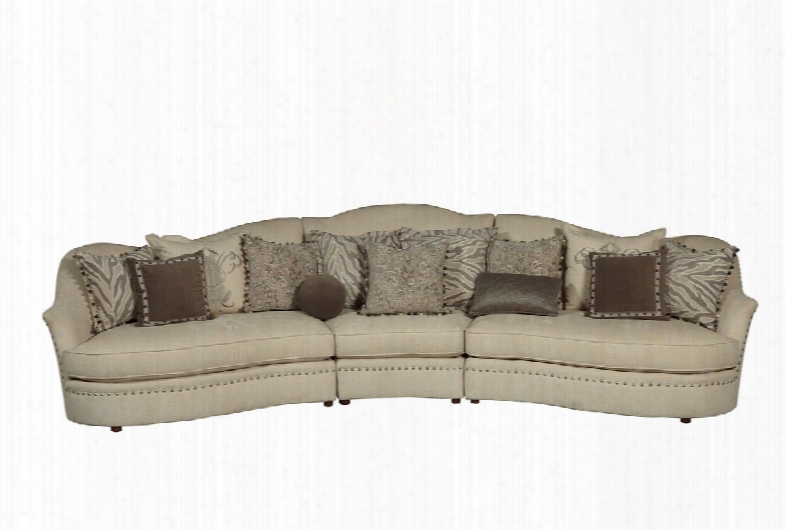 Art Furniture Cotswold Amanda Ivory Sectional Sofa