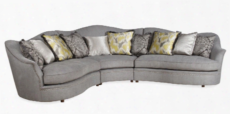 Art Furniture Cotswold Amanda Sterling Sectional Sofa