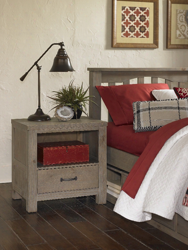 Hillsdale Kids Highlands Nightstand In Driftwood