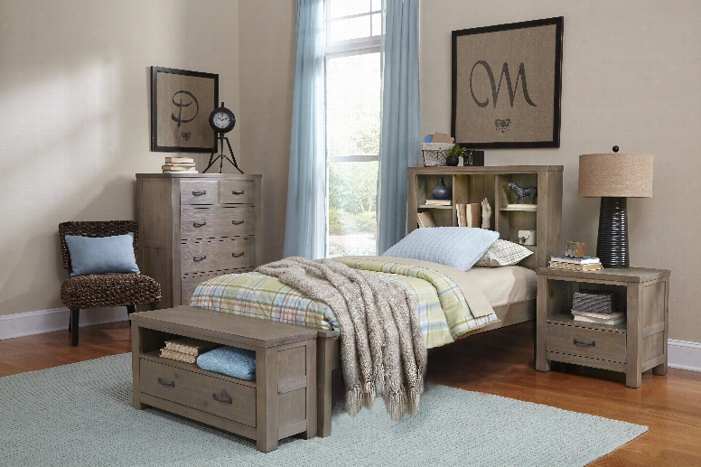 Hillsdale Kids Highlands Twin Bookcase Be In Driftwood