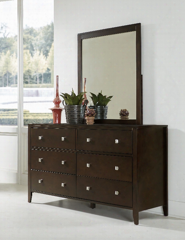 Hillsdale Kids Pulse Dresser With Mirror In Chocolate