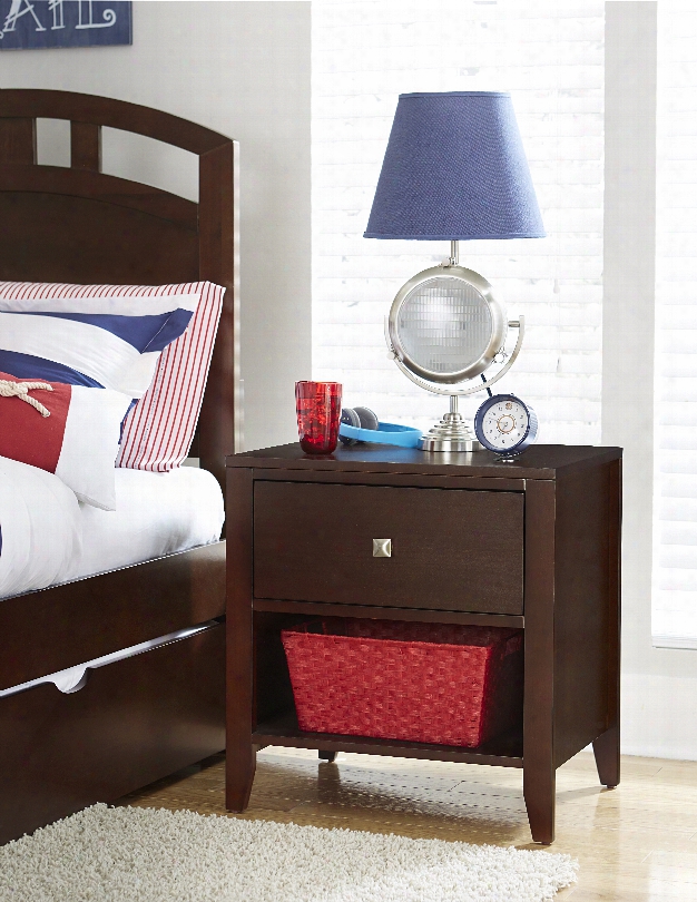 Hillsdale Kids Pulse Nightstand In Cherry