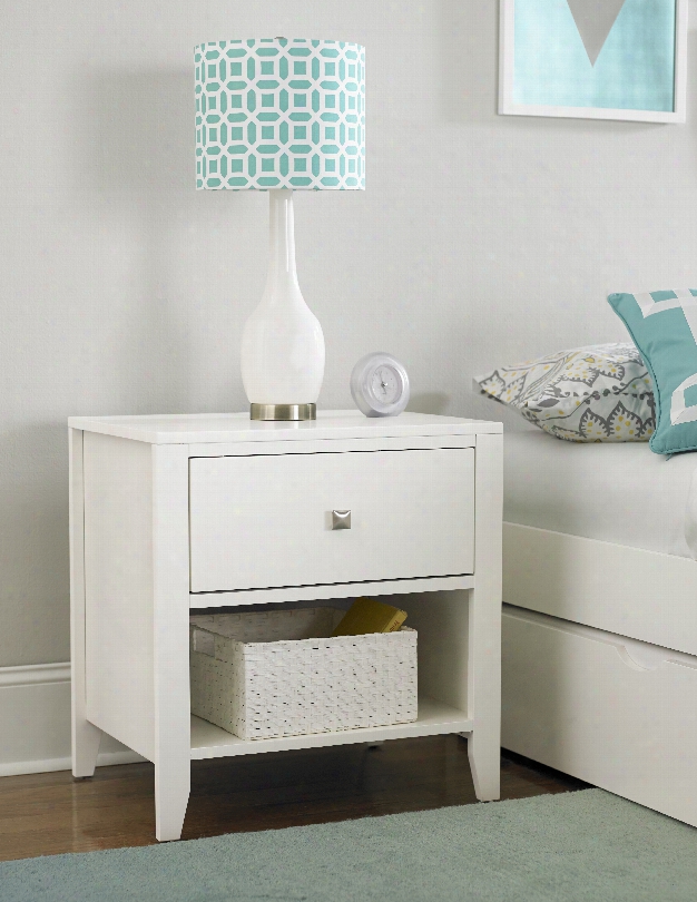 Hillsdale Kids Pulse Nightstand In White