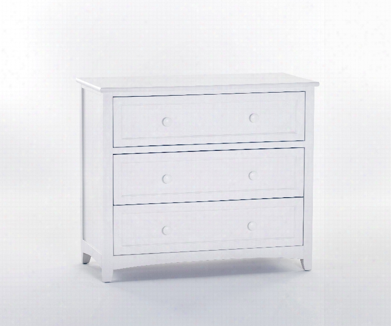 Hillsdale Kids Schoolhouse 3 Drawer Chest In White