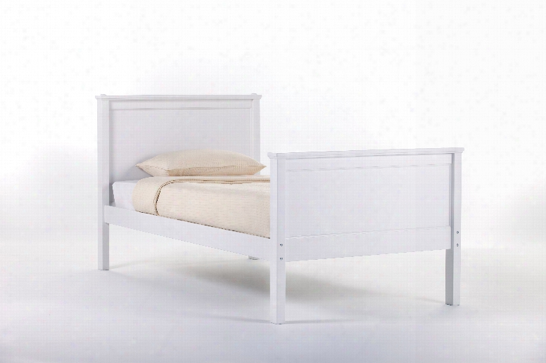 Hillsdale Kids Schoolhouse Casey Twin Bed In White