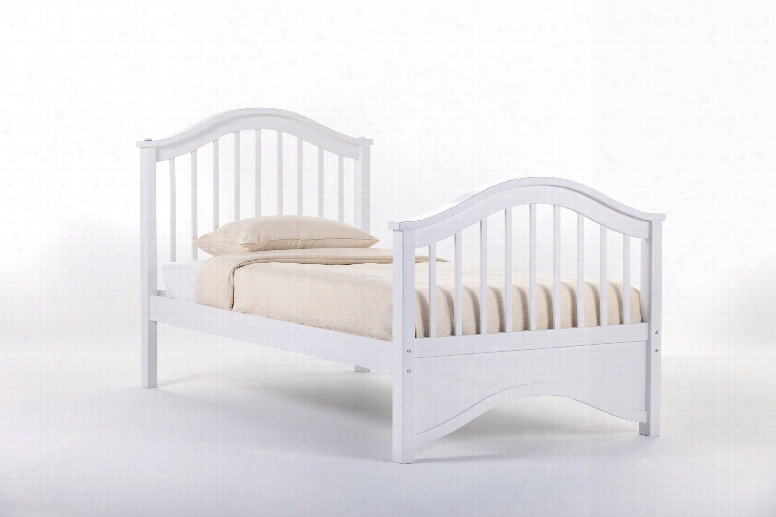 Hillsdale Kids Schoolhouse Jordan Twin Bed In White