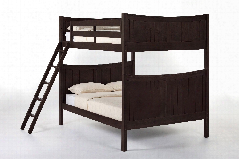 Hillsdale Kids Schoolhouse Taylor Full Ove Rfull Bunk Bed In Chocolate