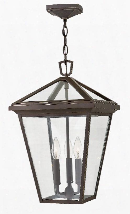 Hinkley Lighting Alford Place 3-light Outdoor Hanging Lantern