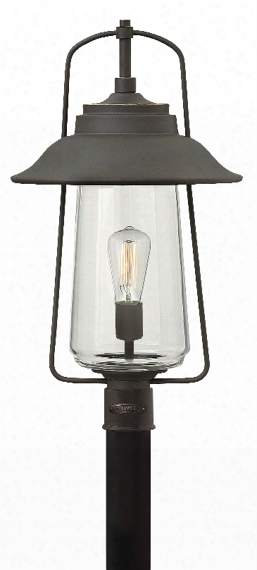 Hinkley Lighting Belden Place 1-light Outdoor Flush-mount