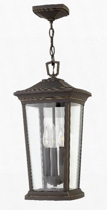 Hinkley Lighting Bromley 3-light Outdoor Hanging Lantern