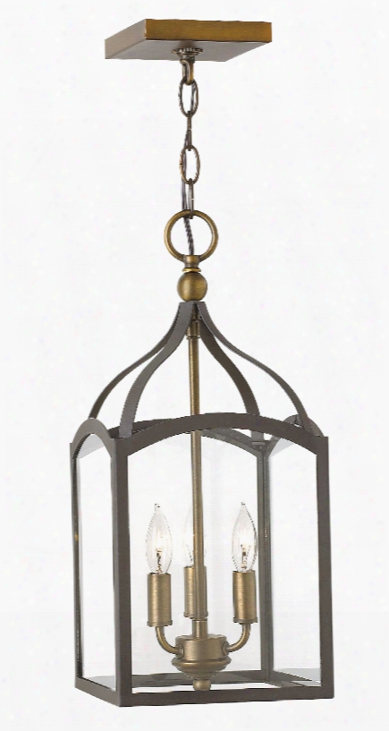 Hinkley Lighting Clarendon 3-light Rustic Chandelier