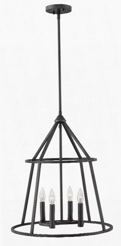 Hinkley Lighting Middleton 4-light Steel Pendant