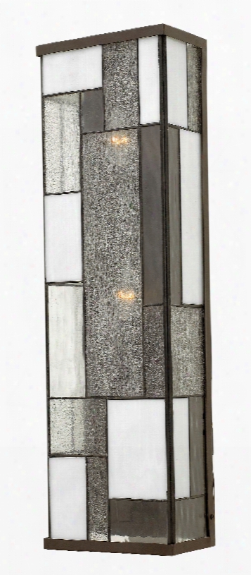 Hinkley Lighting Mondrian 3-light Outdoor Wall Mount