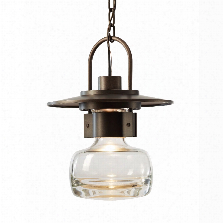 Hubbardton Forge Mason Outdoor Light In Mahogany